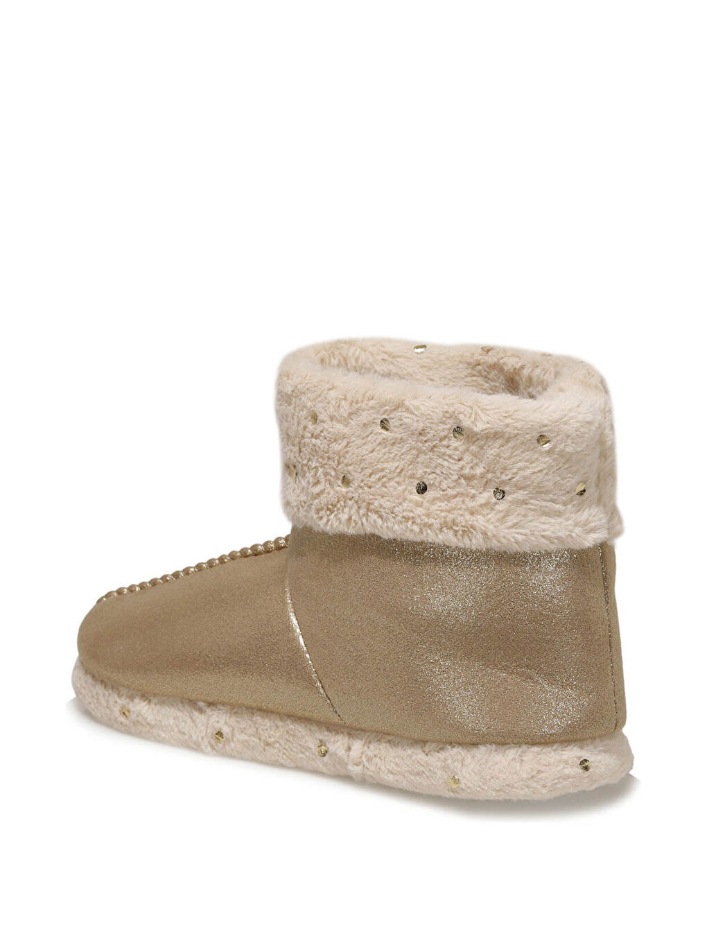 Sarı 600031.Z Altın Kadın Panduf-3