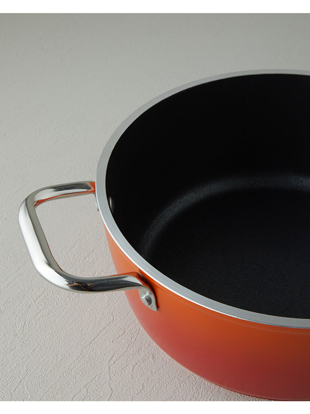 Verona Döküm Derin Tencere 20 cm Turuncu-2