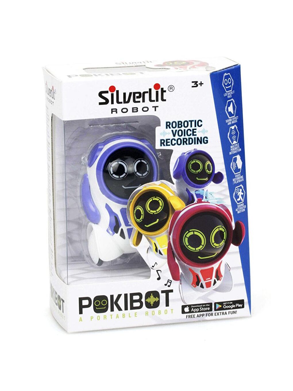 Silverlit Karışık Pokibot 88042 Robot Mor - 6