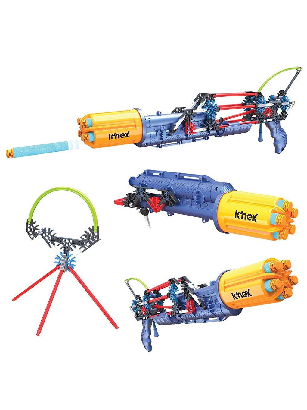 KNex Karışık K'Nex K-Force Baracuda Rotoshot Blaster 47023 - 2