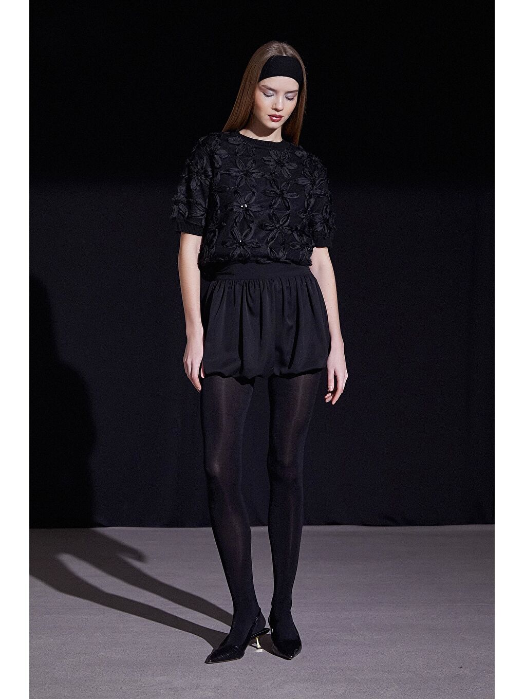 Mini Balon Etek Siyah-1