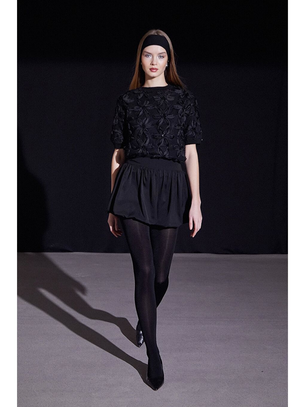 Mini Balon Etek Siyah-2