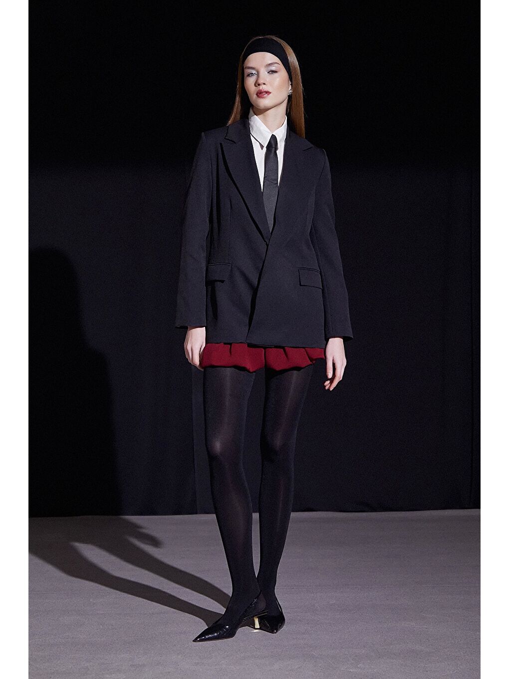 Mini Balon Etek Bordo-1