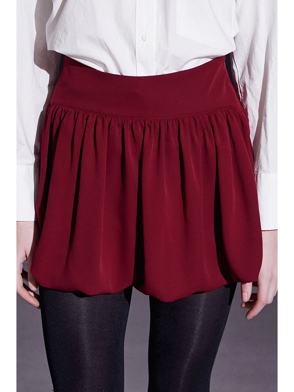 Mini Balon Etek Bordo-3