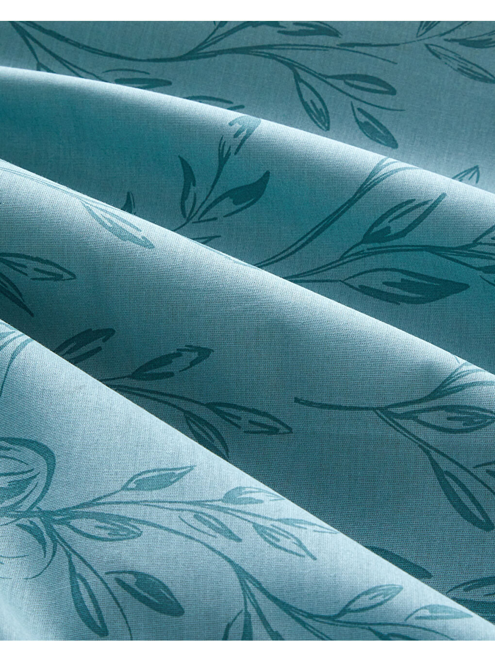 Sarı Natures Palette Çift Taraflı Pamuklu Çift Kişilik Nevresim Seti 200x220 cm Hardal-Yeşil-4