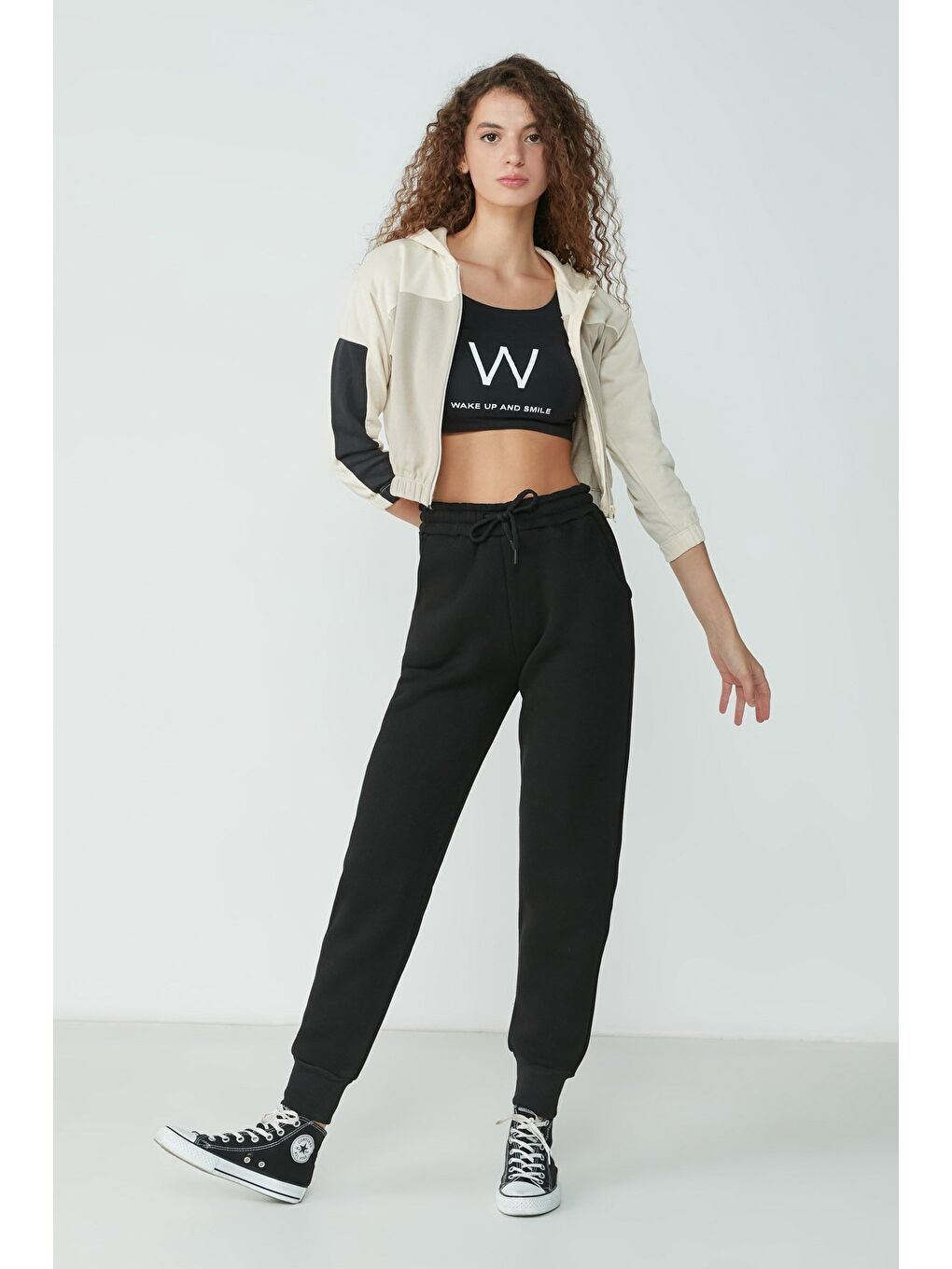 Manşet Paça Eşofman Altı 903 Siyah