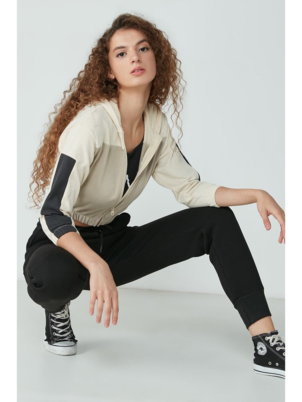 Manşet Paça Eşofman Altı 903 Siyah-1