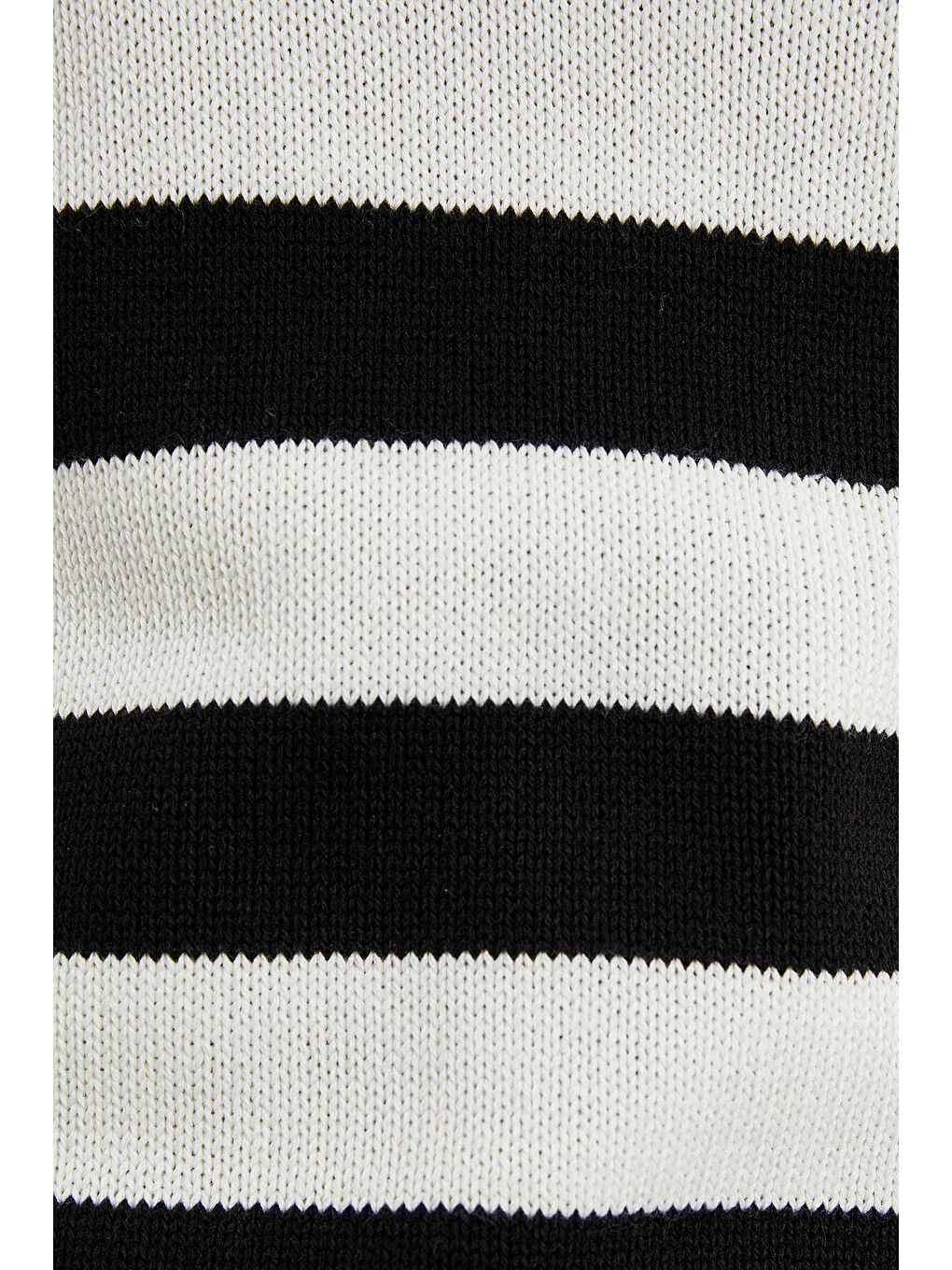 Beyaz Çok Renkli Triko Kazak-3