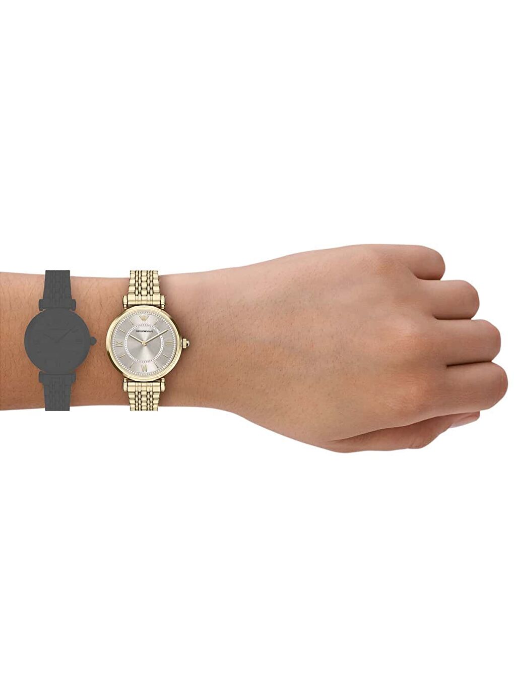 Sarı AR11766 Kadın Kol Saati-2