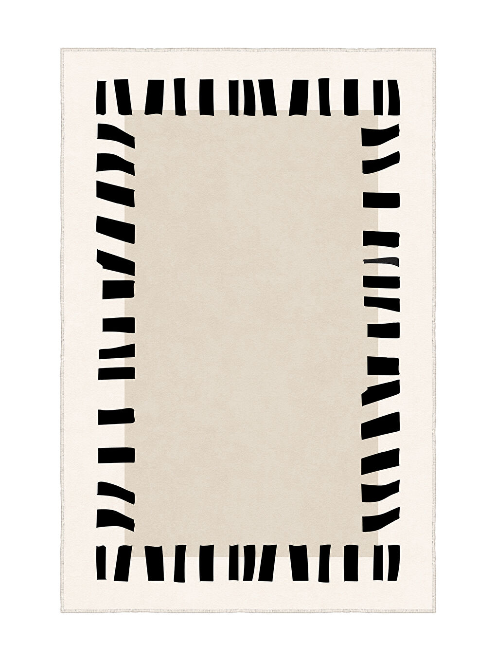 Ekru Dekoratif Soft Modern Kaymaz Yıkanabilir Salon Halısı Mutfak Halısı Koridor Halısı Yolluk