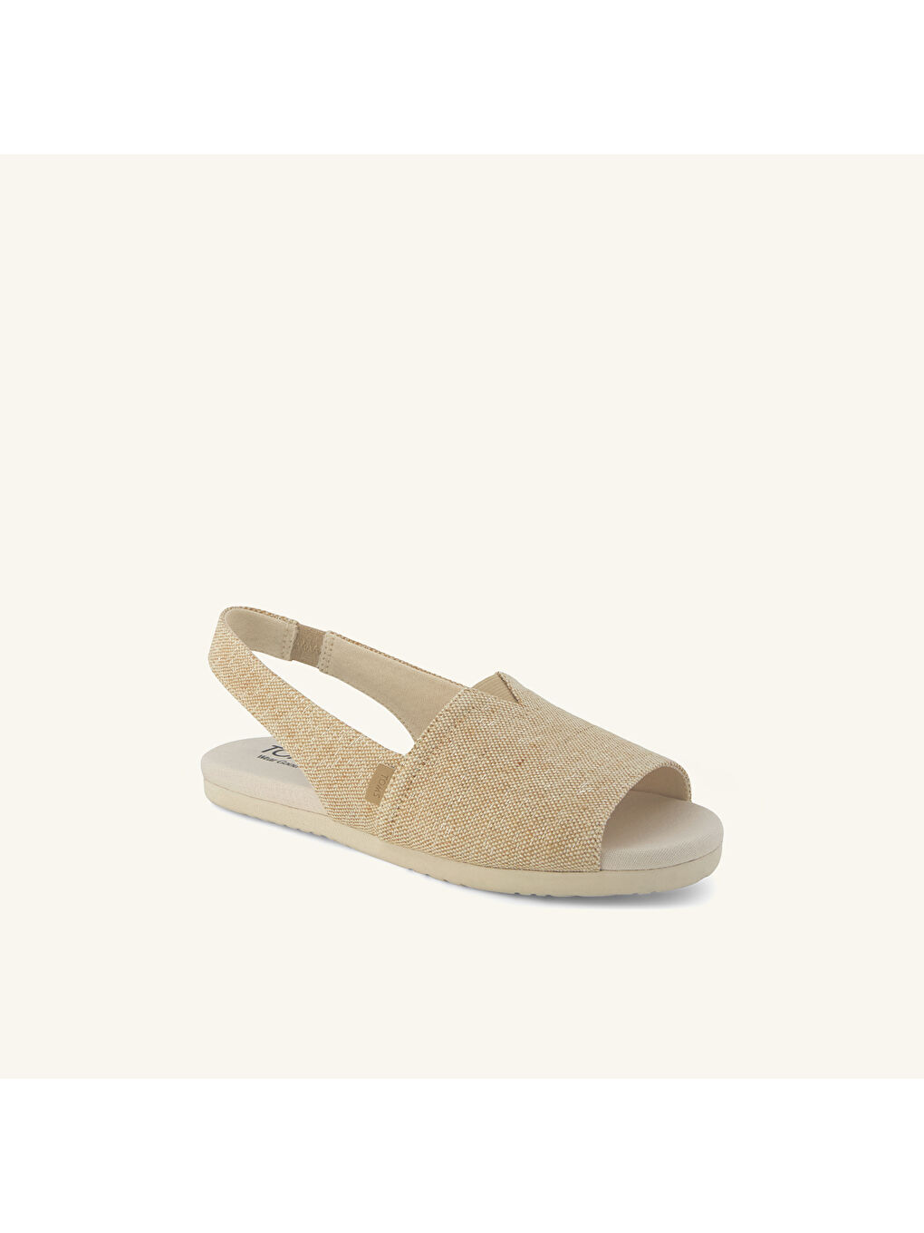 Bej Kadın Espadril 10023065 ALPARGATA Champagne Tonal Sparkle Woven-1