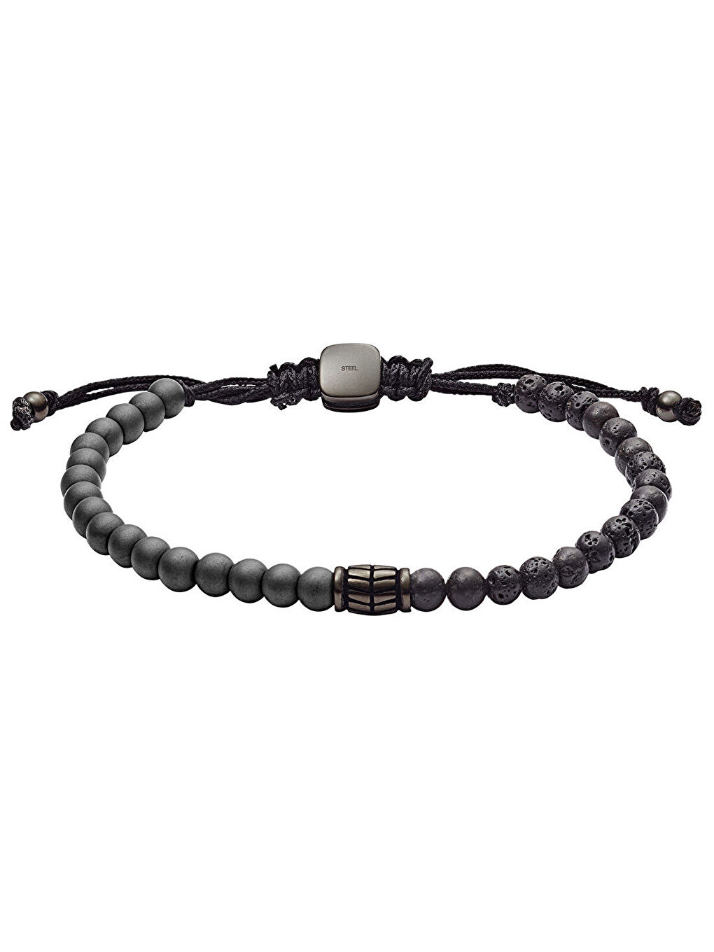 Siyah JF03008-793 Erkek Bileklik