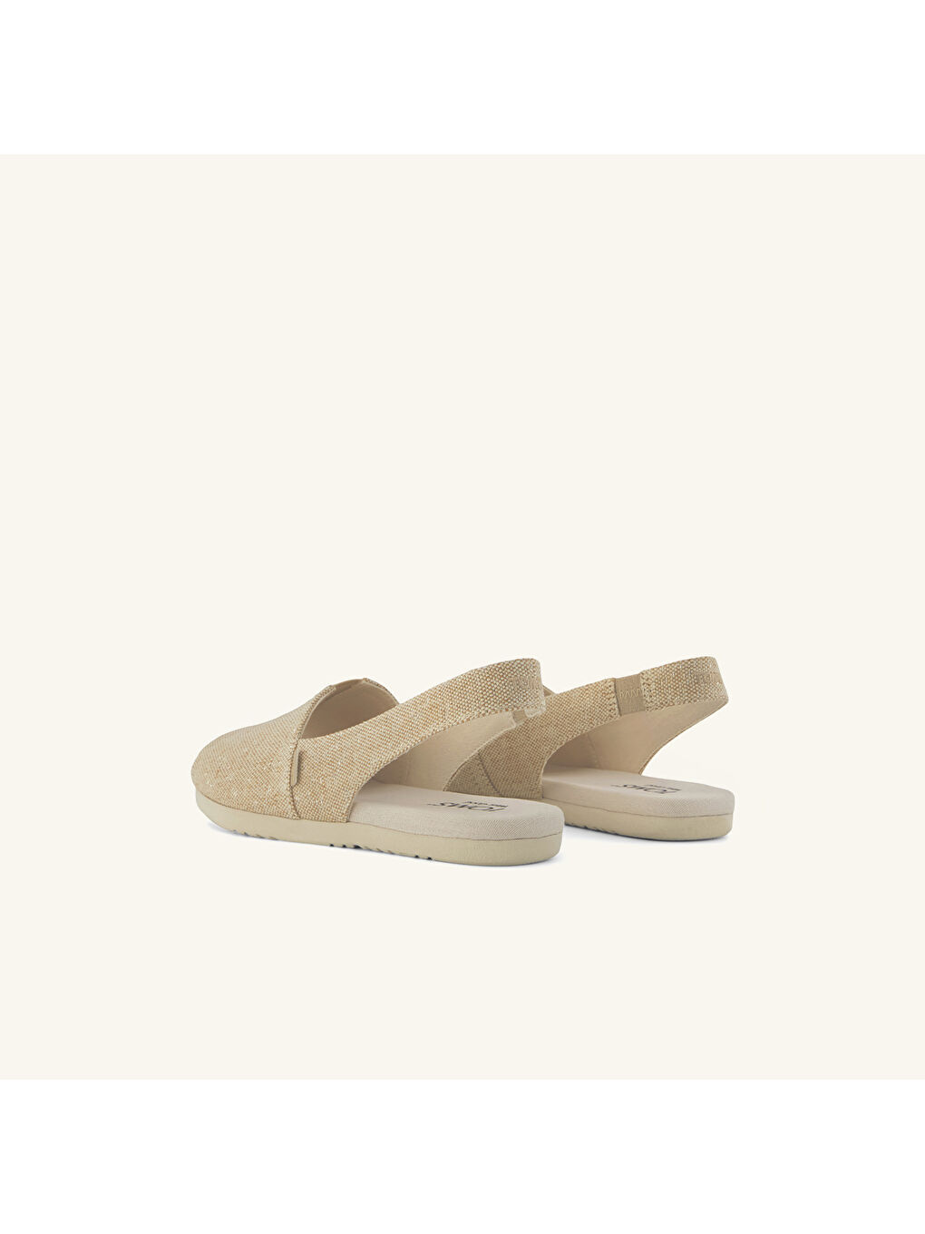 Bej Kadın Espadril 10023065 ALPARGATA Champagne Tonal Sparkle Woven-2