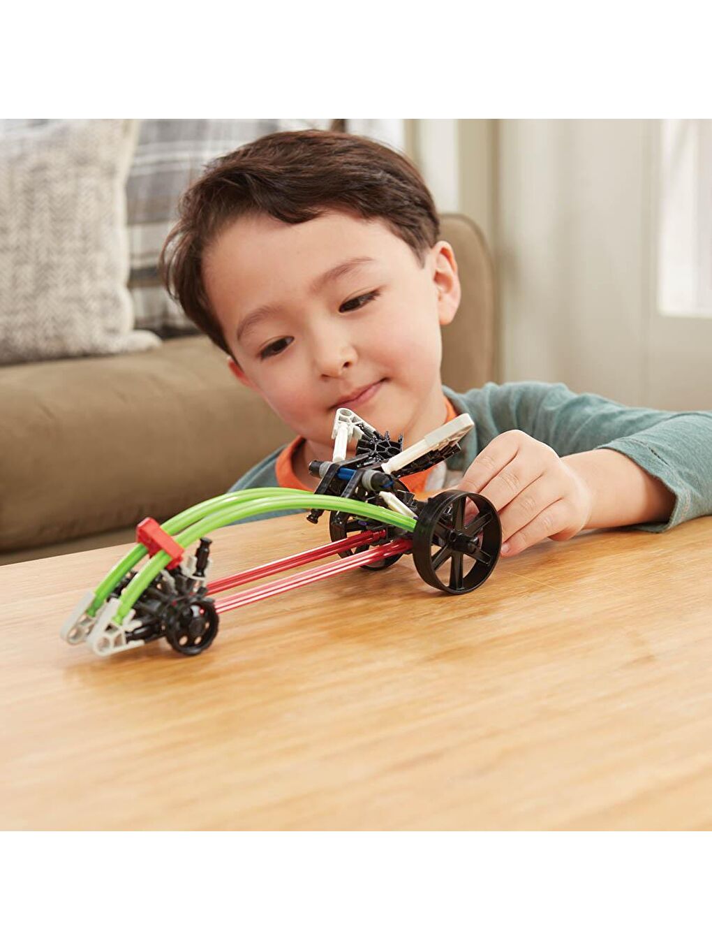 KNex Karışık K'Nex Imagine Rocket Car Tasarım Seti - 1