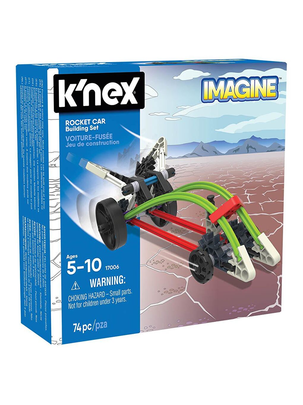 KNex Karışık K'Nex Imagine Rocket Car Tasarım Seti - 2