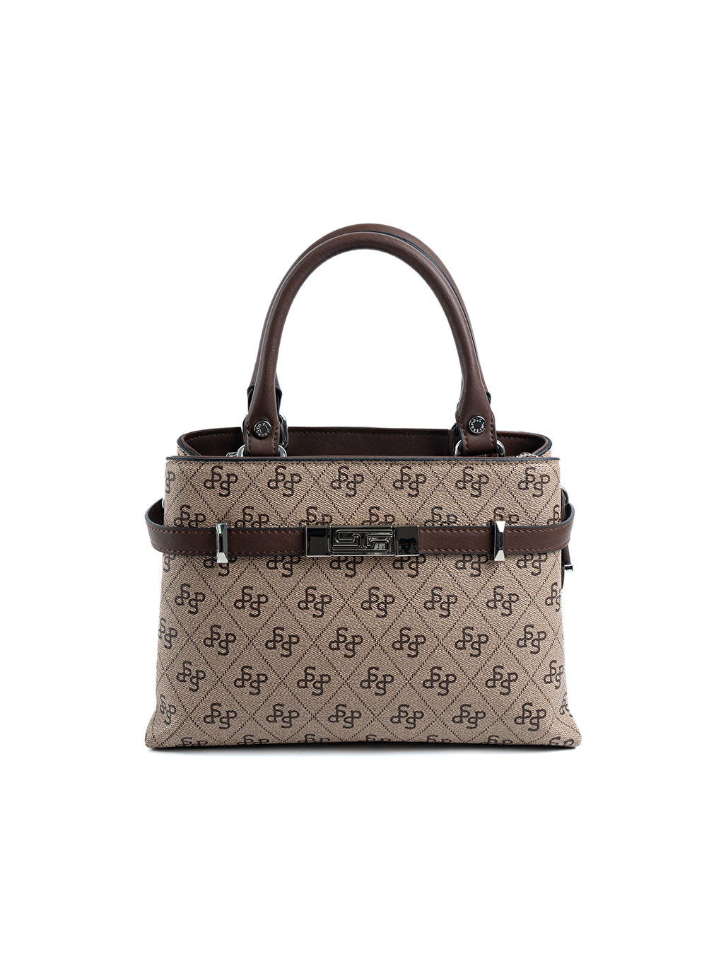 Bej Kadın Omuz Çantası 1149-47906 BAYAN ÇANTASI M178 KOYU BEJ-MAT KAHVE