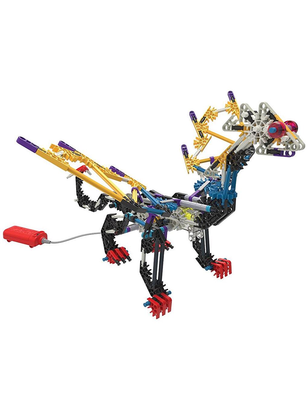 KNex Karışık K'Nex X-Flame Yapım Seti (Motorlu) Beasts Alive Serisi - 1