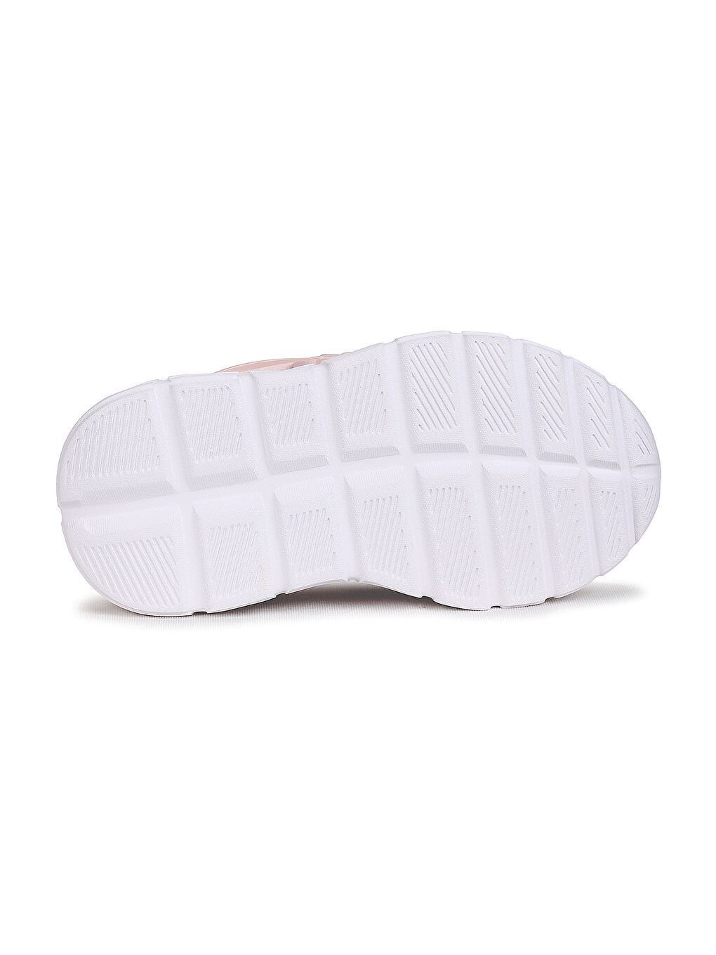 Beyaz Puff Cırtlı Işıklı Faylon Taban Kız Çocuk Spor Ayakkabı-4
