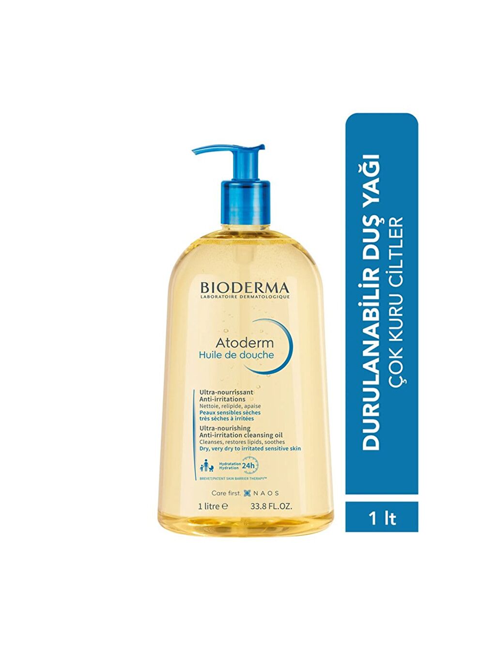 Atoderm Shower Oil Duş Yağı 1 Litre-1