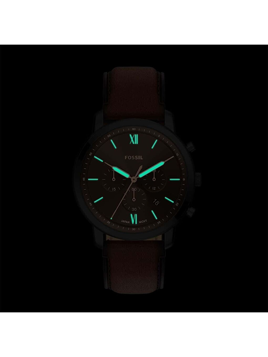 Kahverengi FFS6163 Erkek Kol Saati-4