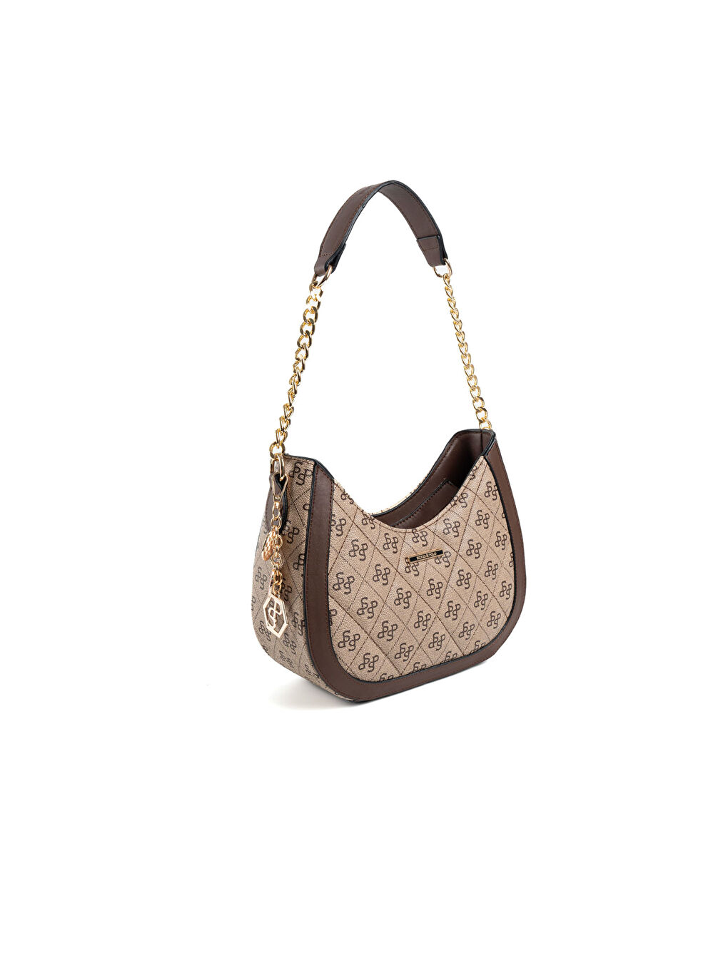 Bej Kadın SP1168-M178 SILVER POLO Omuz Çantası Koyubej-Kahve-1