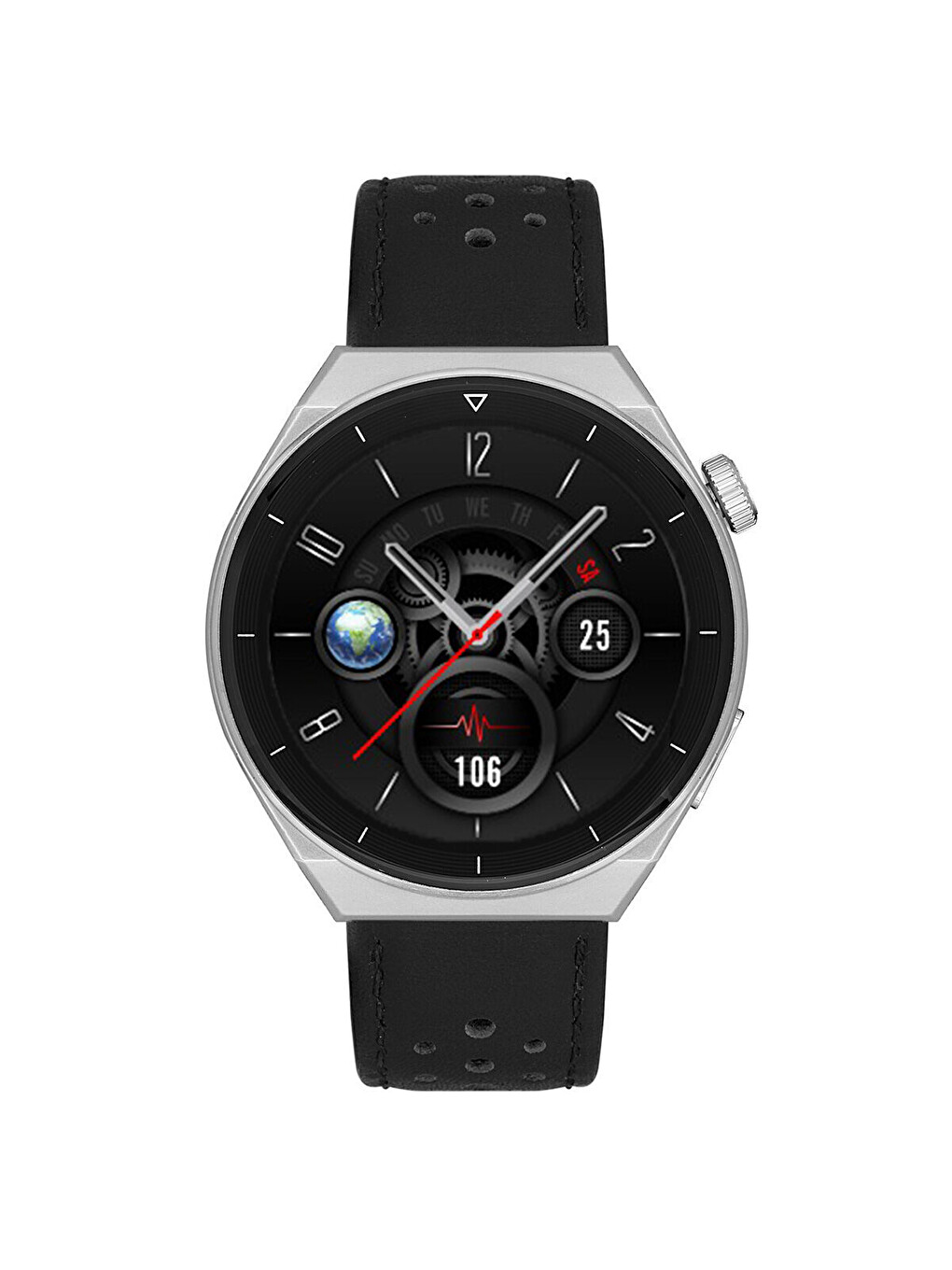 Siyah Ft202301am0404 Akıllı Saat-5