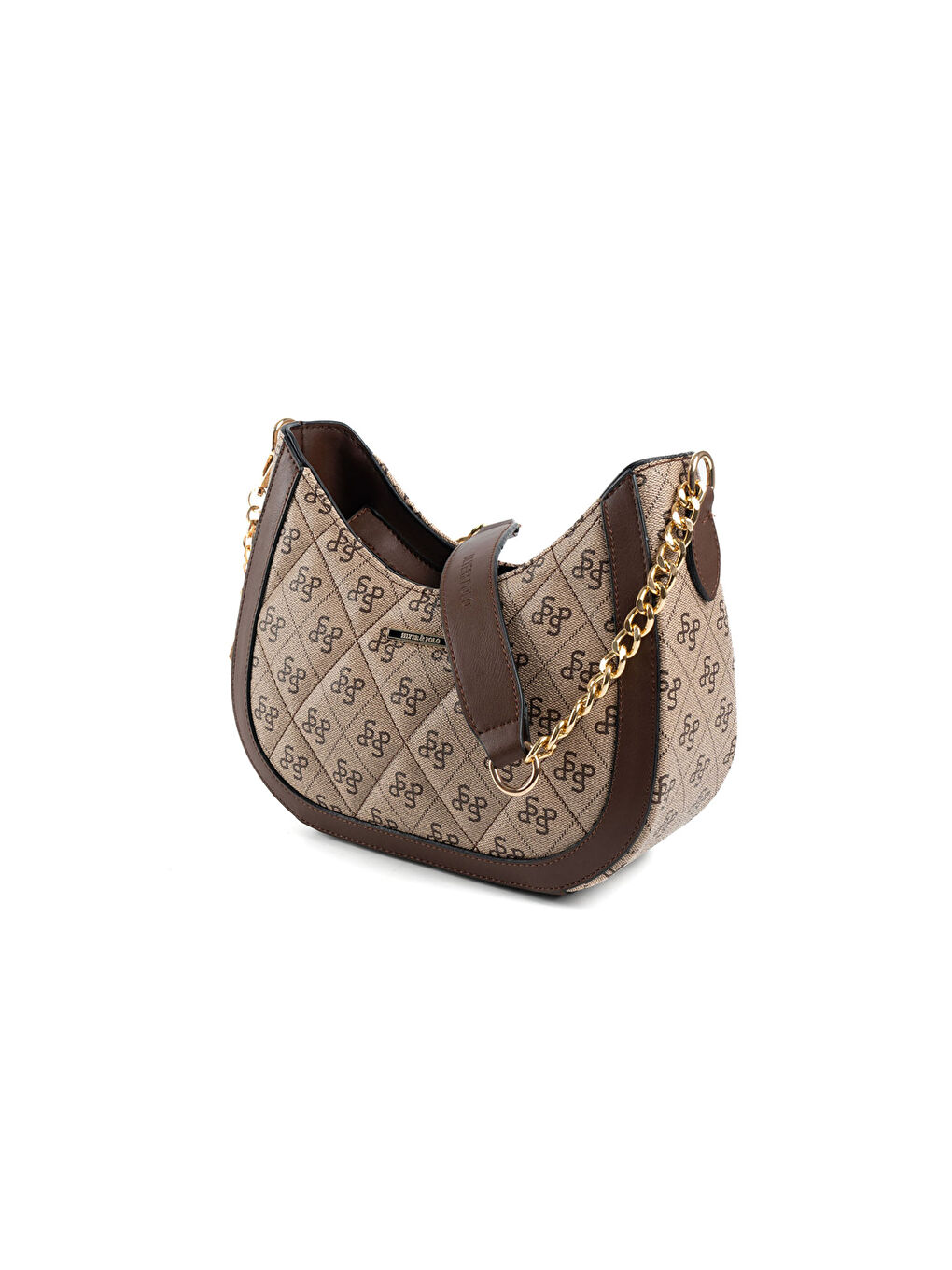 Bej Kadın SP1168-M178 SILVER POLO Omuz Çantası Koyubej-Kahve-4