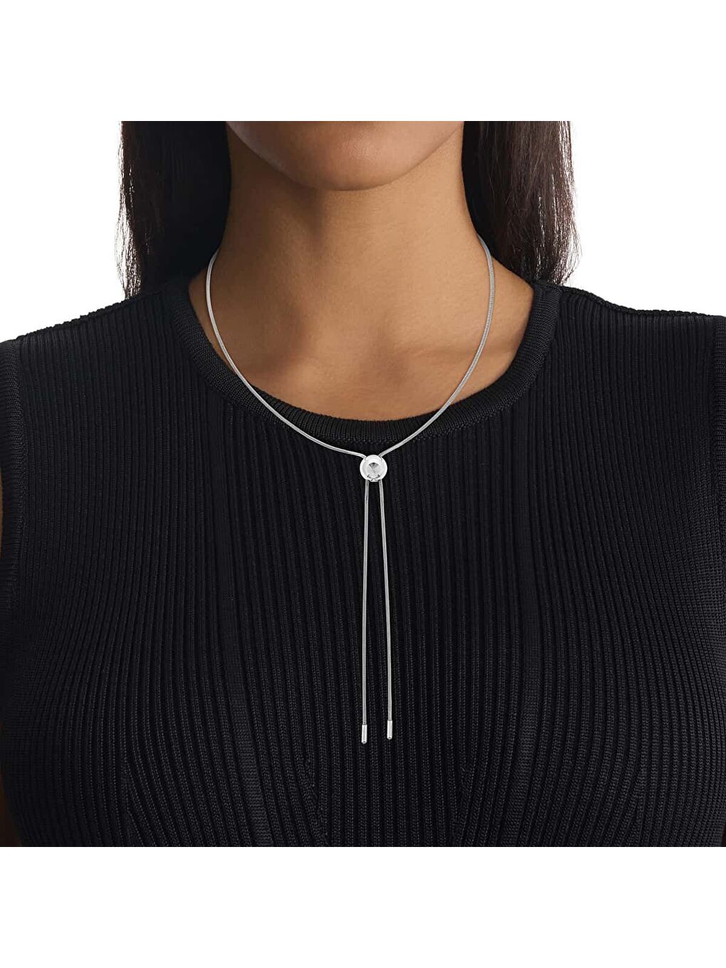 Gri CKJ35000808 Kadın Kolye-2