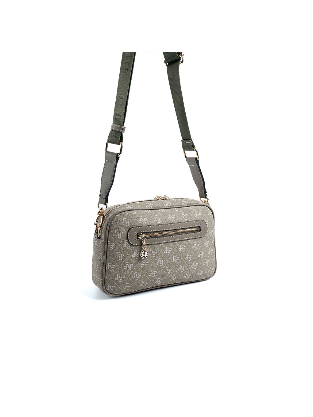 Yeşil Kadın Çapraz Çanta 1094-47950 SILVER POLO ÇAPRAZ BAYAN ÇANTASI M178 Y.YEŞİL-MAT Y.YEŞİL-3