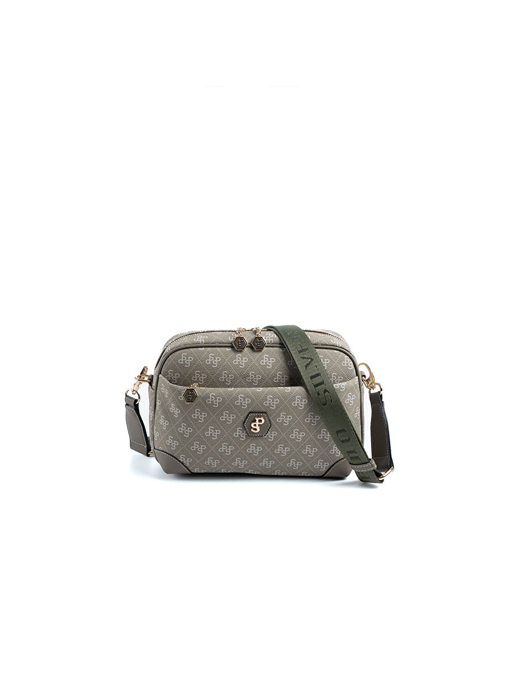 Yeşil Kadın Çapraz Çanta 1094-47950 SILVER POLO ÇAPRAZ BAYAN ÇANTASI M178 Y.YEŞİL-MAT Y.YEŞİL-4