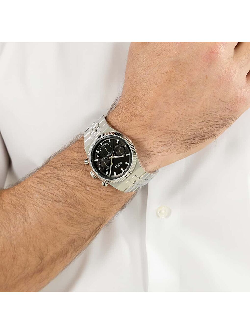 Gri HB1514307 Erkek Kol Saati-4