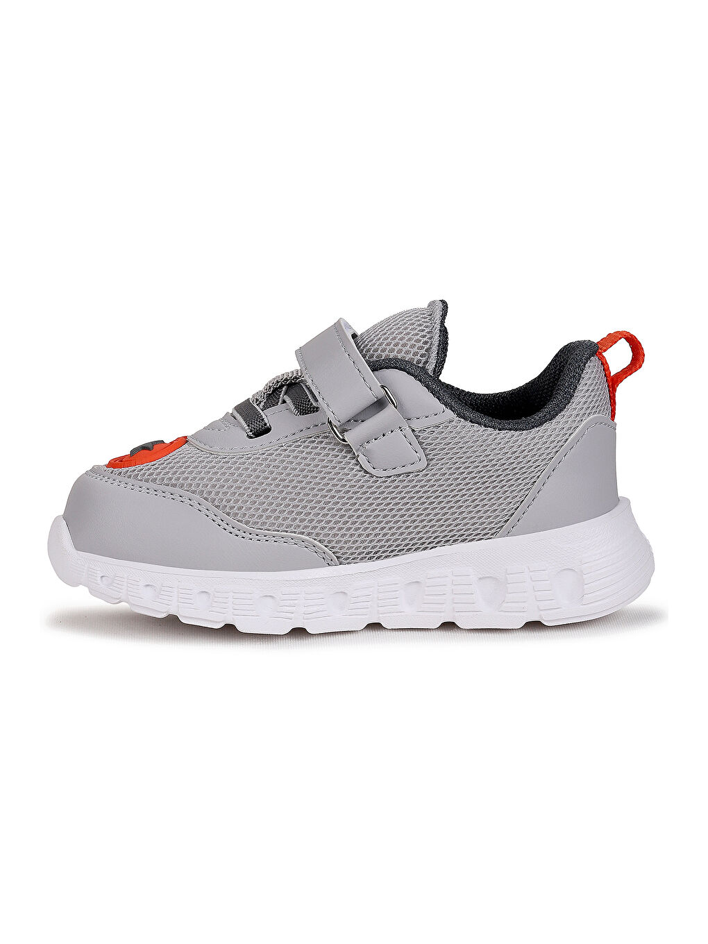 Gri Puff Cırtlı Işıklı Faylon Taban Erkek Çocuk Spor Ayakkabı-5