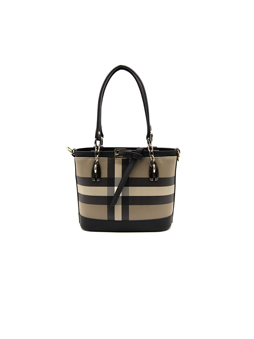 Kahverengi Kadın Omuz Çantası 1155-45201 SILVER POLO BAYAN ÇANTASI MK80 KAHVE-MAT SİYAH