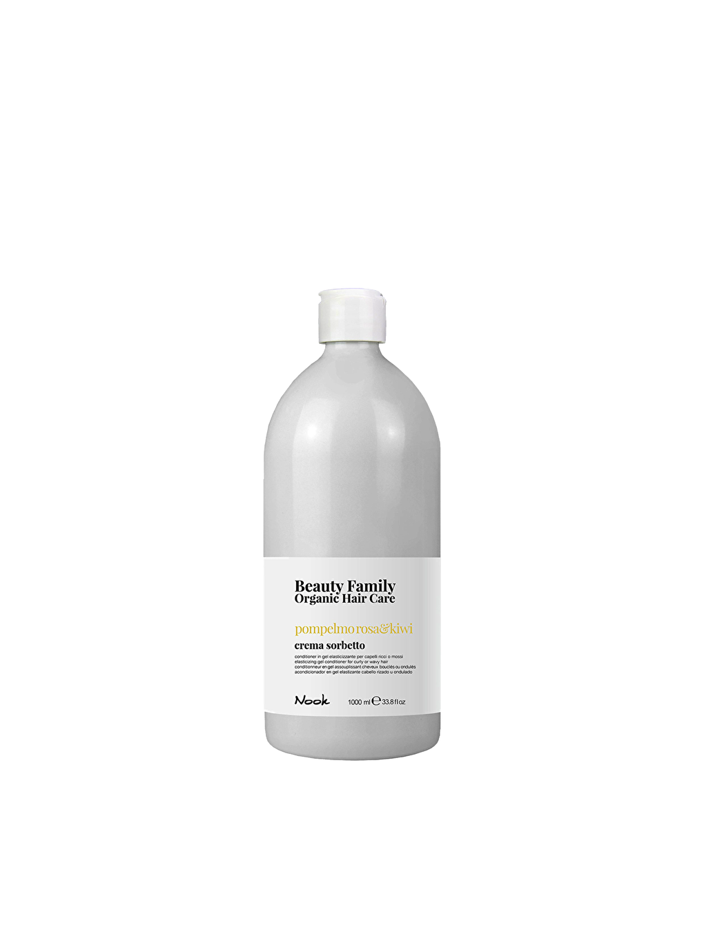 Nook Renksiz Dalgalı Ve Kıvırcık Saçlar İçin Krem 1000 Ml (Vegan) Beauty Famıly