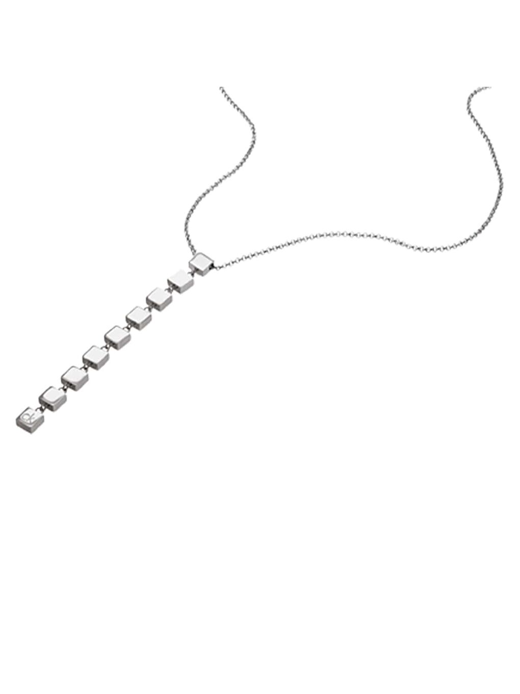 Gri CKJ35000839 Kadın Kolye-1