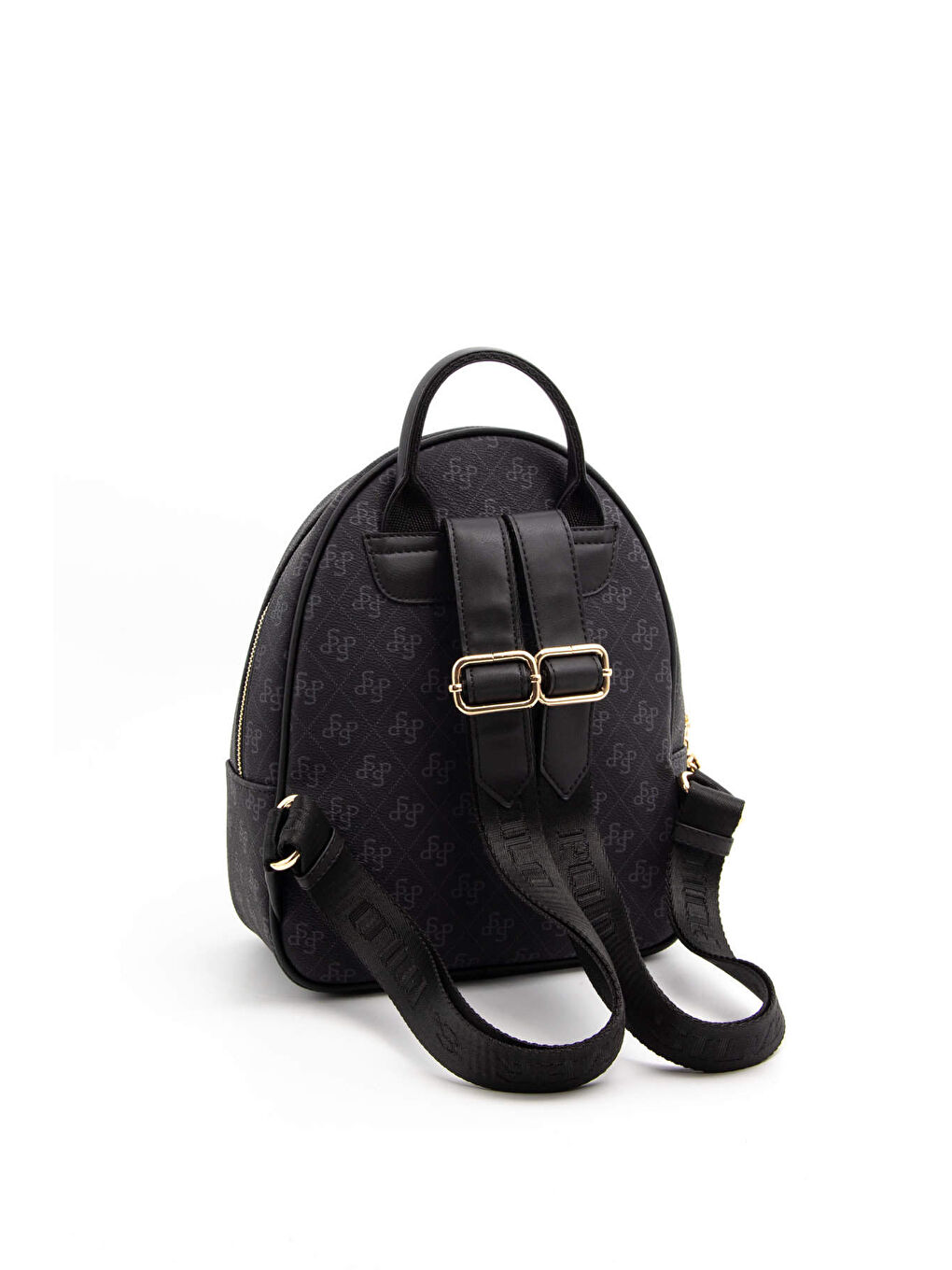 Siyah Kadın 945-45411 SILVER POLO SIRT ÇANTASI M178 SİYAH-MAT SİYAH-3