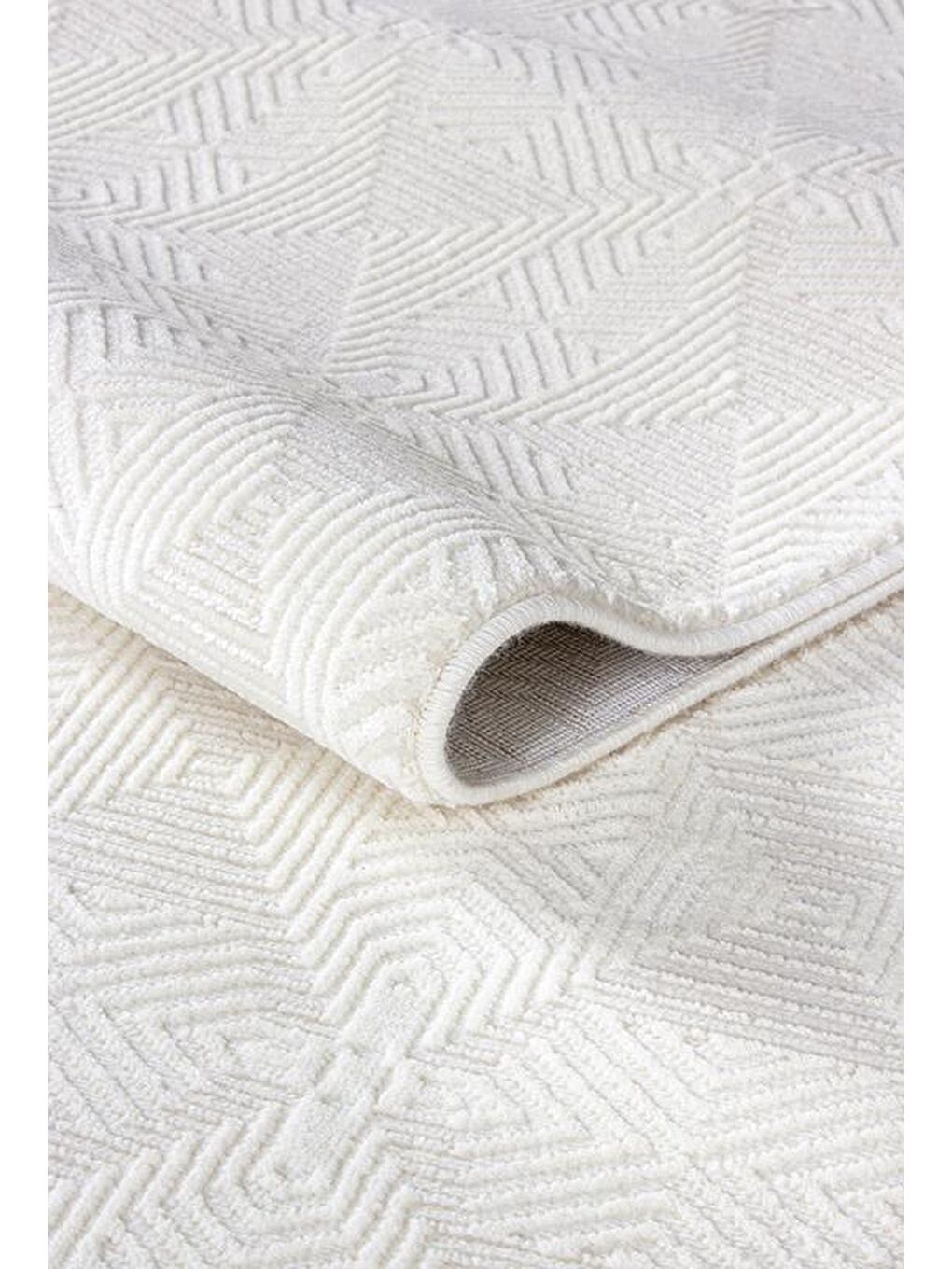 Ekru Tavira 1974 Akrilik Dokuma Halı-100x300-1