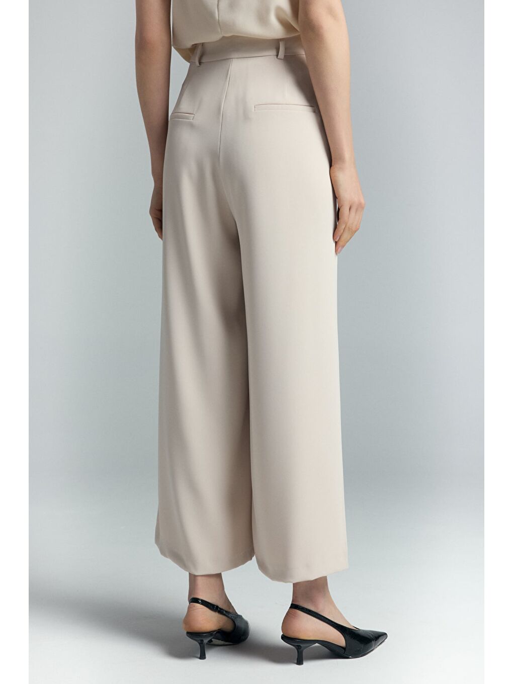 Mari Pantolon - Bej-7