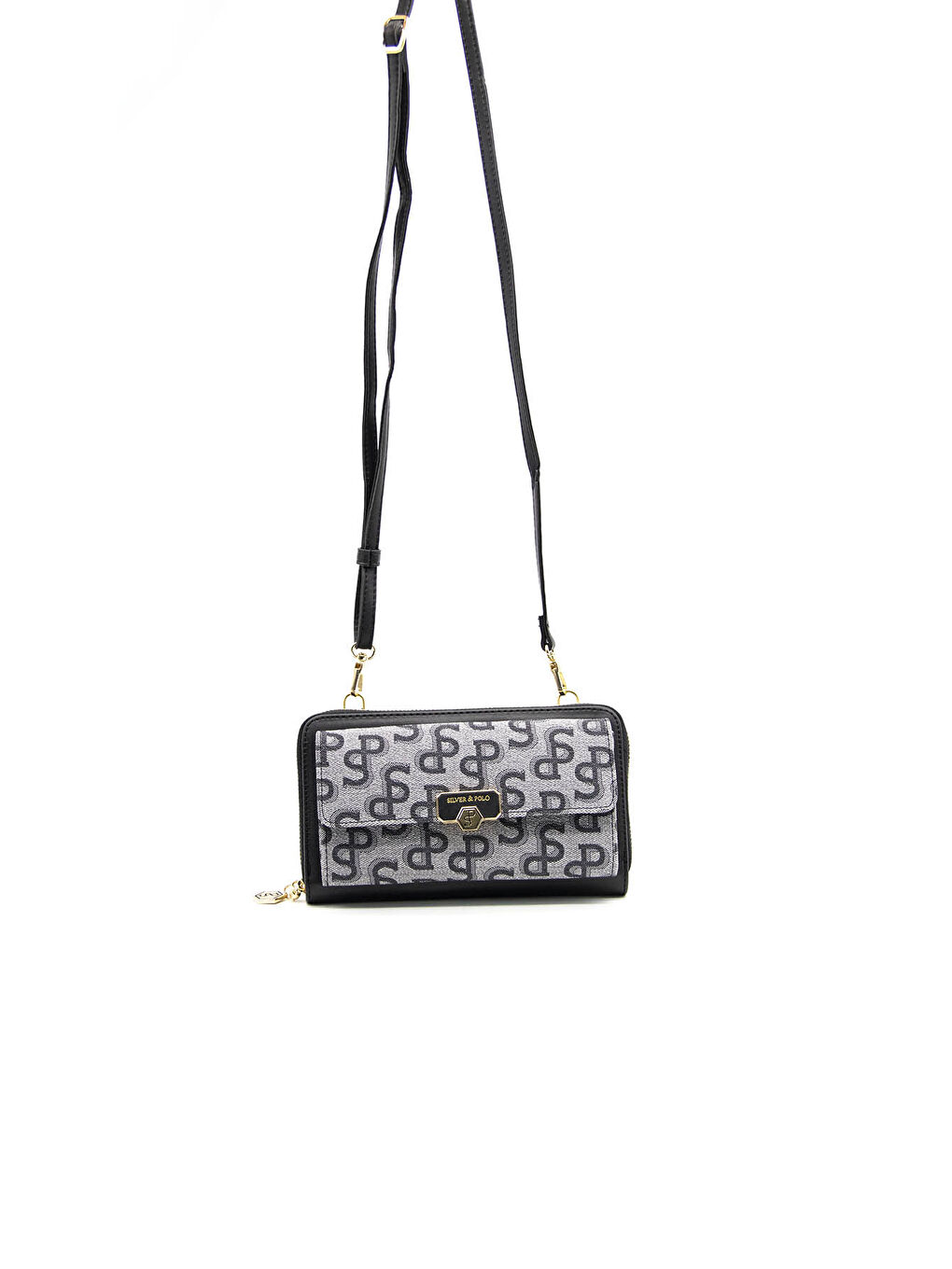 Gri Kadın Cüzdan & Kartlık 921-41188 BAYAN CÜZDAN M169 GRİ-NOVA SİYAH