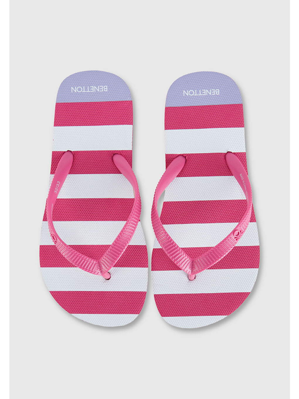 United Colors Of Benetton Karışık Erkek Çocuk Renkli Mix Desenli Flip Flop Plaj Terliği - 3