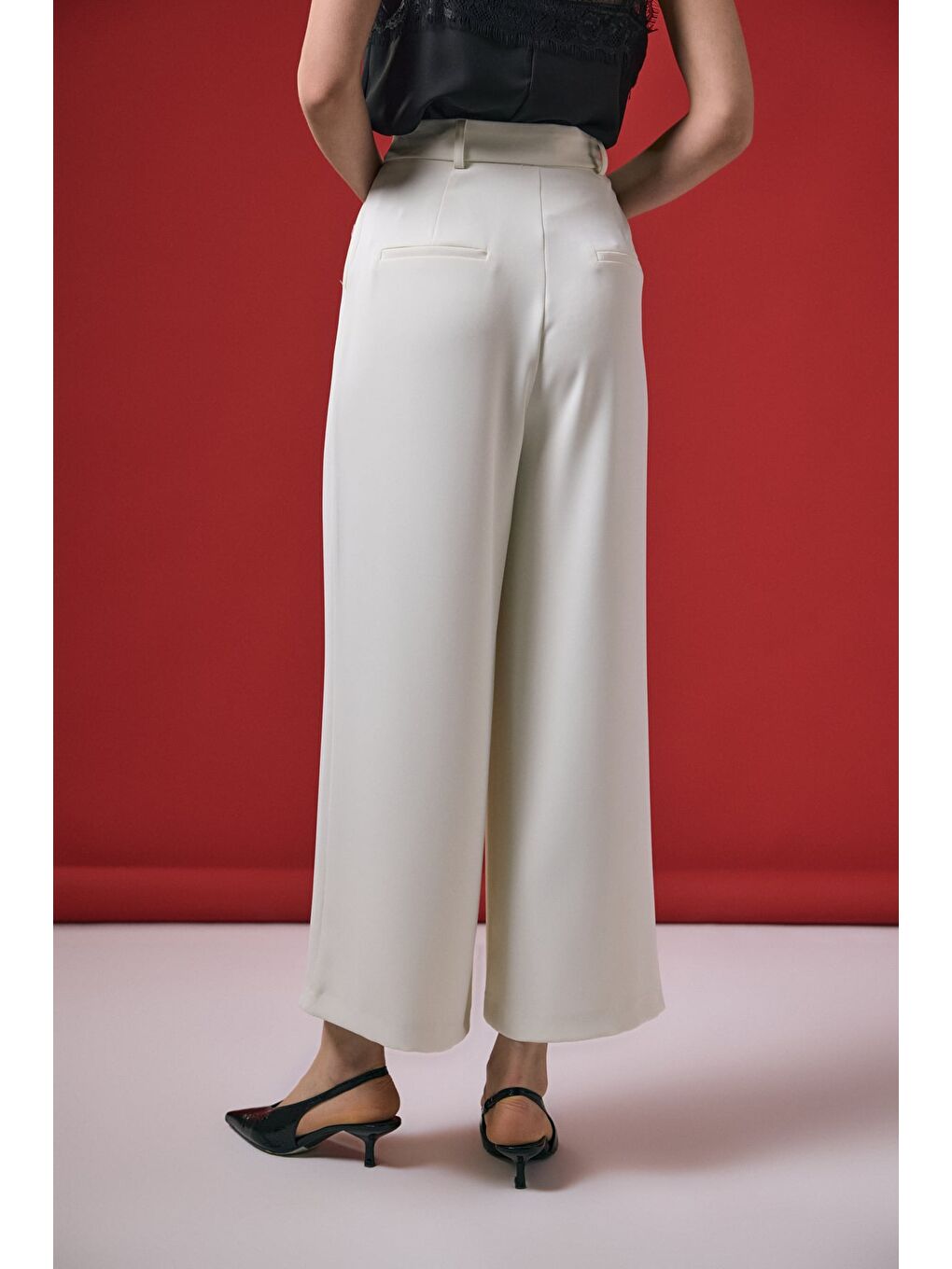 Mari Pantolon - Ekru-7