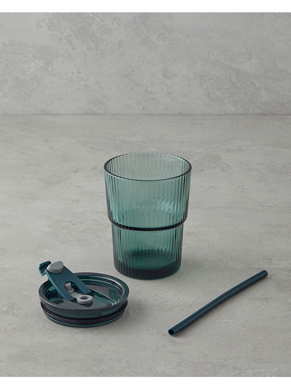 Tasty Cam Pipetli Bardak 380 ml Yeşil-1