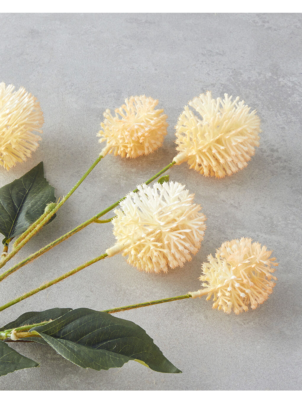 Fruit Spray Tek Dal Yapay Çiçek 65 cm Turuncu-1