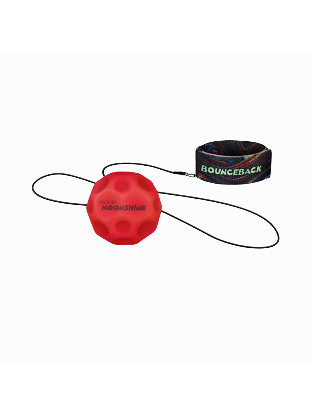 Led Bounceback Moonshine Işıklı Geri Dönen Ve Yüksek Zıplayan Top Bilek İpli Moon Ball-2