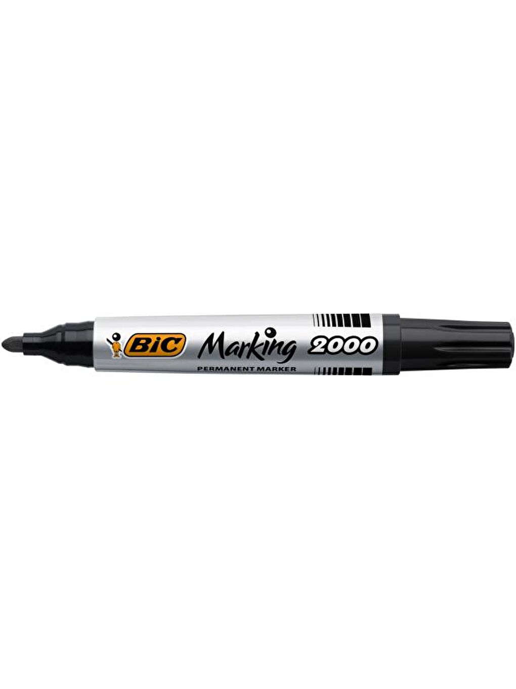 Bic Marker 2000 Yuvarlak Uç Koli Kalemi Siyah 12'li Kutu