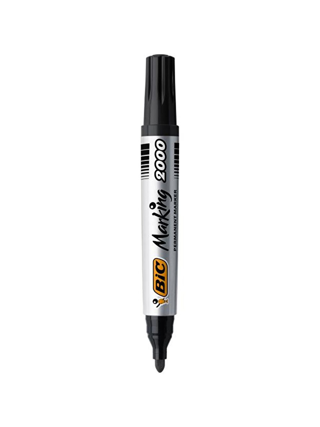 Bic Marker 2000 Yuvarlak Uç Koli Kalemi Siyah 12'li Kutu - 7