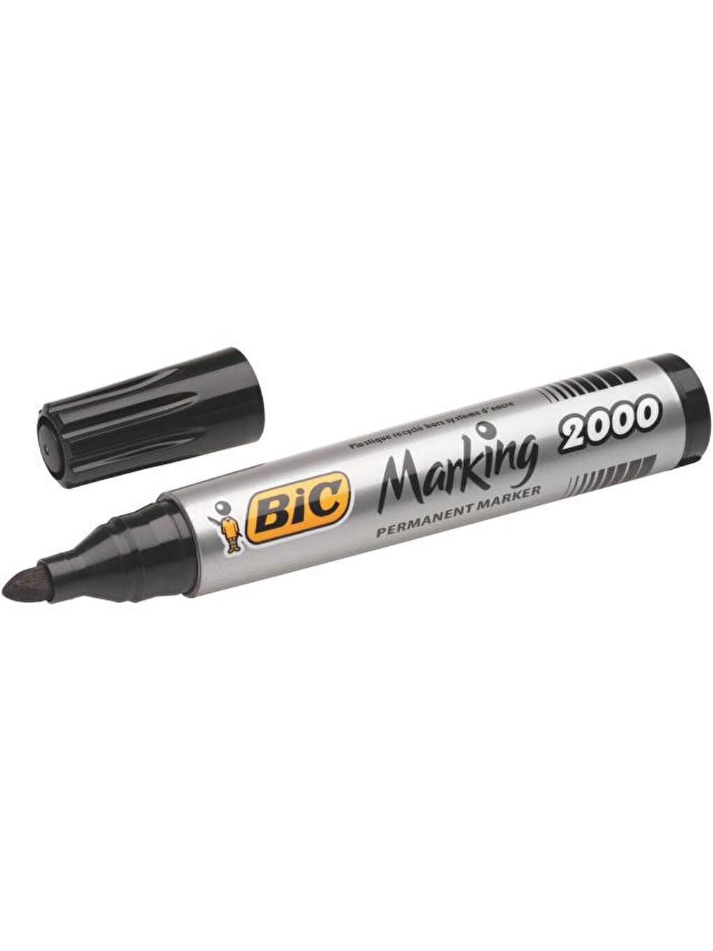 Bic Marker 2000 Yuvarlak Uç Koli Kalemi Siyah 12'li Kutu - 8