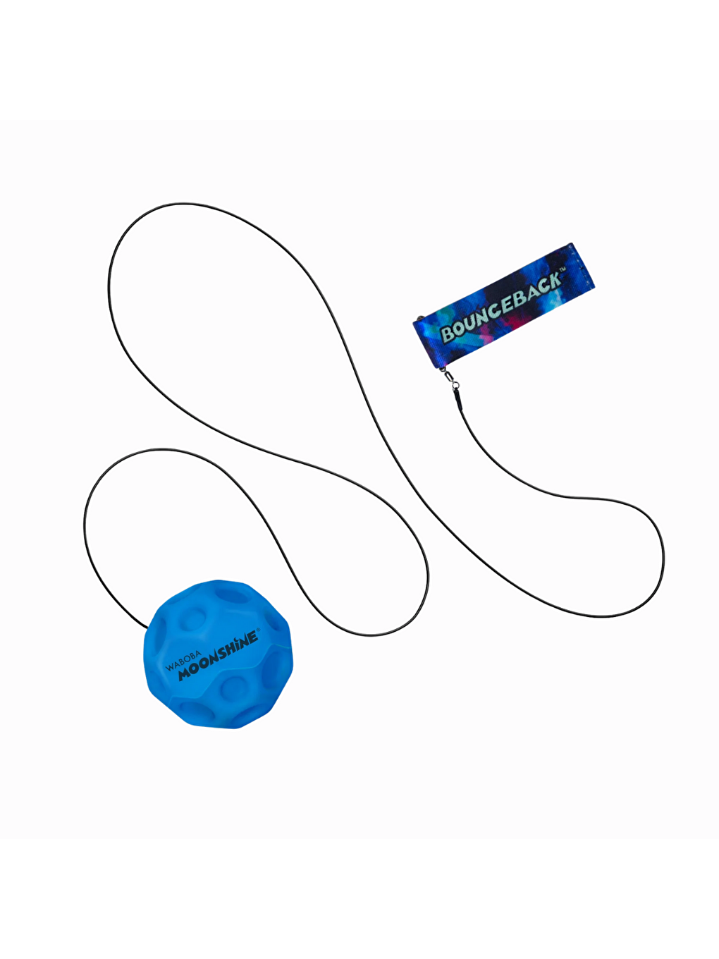 Led Bounceback Moonshine Işıklı Geri Dönen Ve Yüksek Zıplayan Top Bilek İpli Moon Ball-1