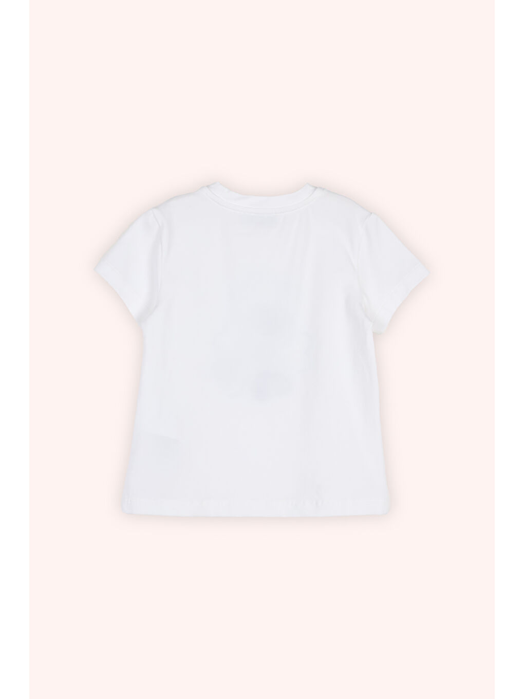 Kız Çocuk Nakışlı T-Shirt Beyaz-2