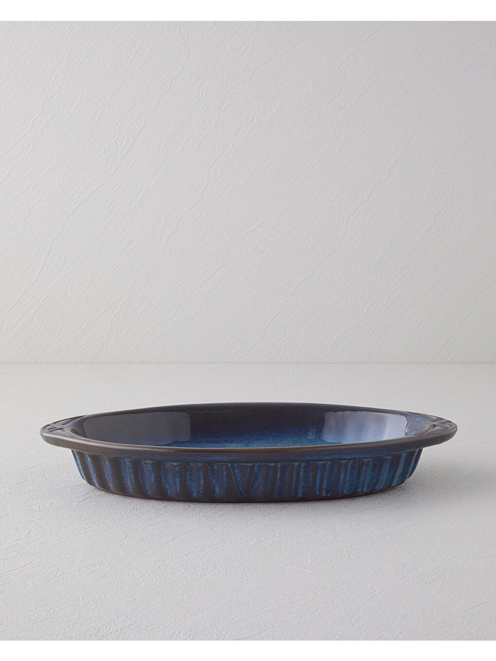 Lia Seramik Fırın Kabı 31,5x17,5x4,5 cm Mavi